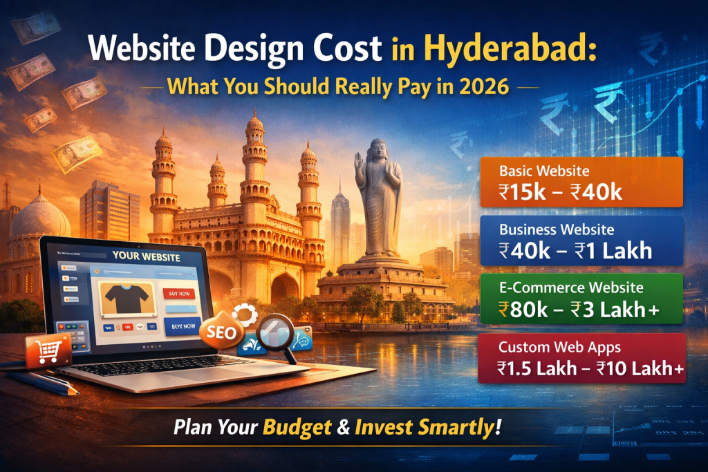 Website Design Cost in Hyderabad 2026